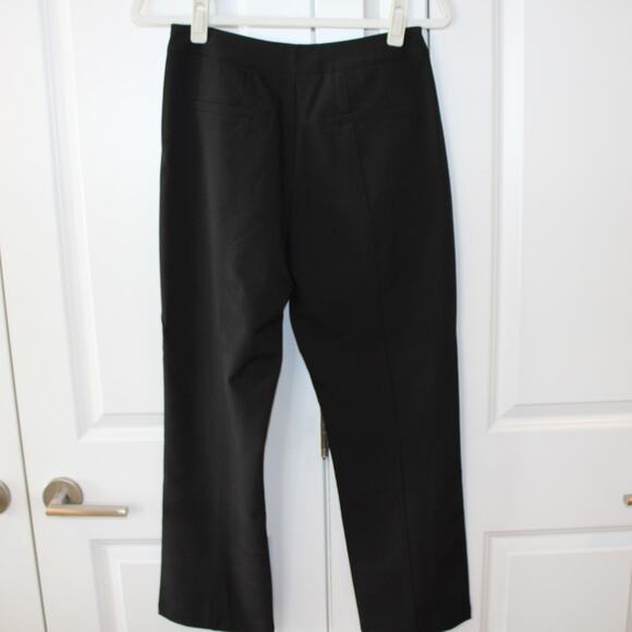 PRINCESS POLLY Kaylen Split Hem Flare Pants Black | 6 - Picture 6 of 9